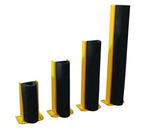 Stop Guard Racks Structural Rack Guards with Rubber Bumper – Lift Truck Stuff